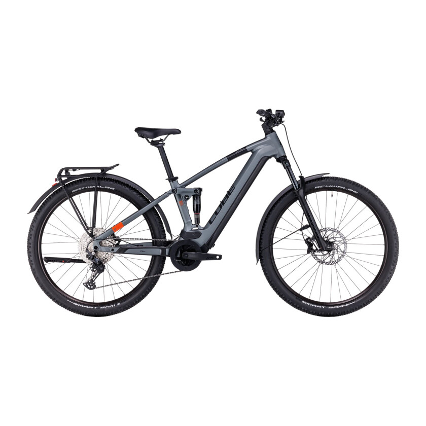 Cube Stereo Hybrid 120 Pro Allroad 625Wh 23, elsykkel, touring, unisex Flashgrey´N´Orange