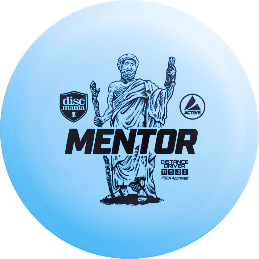 Active Driver Mentor Light Blue, driver frisbeegolf Light Blue