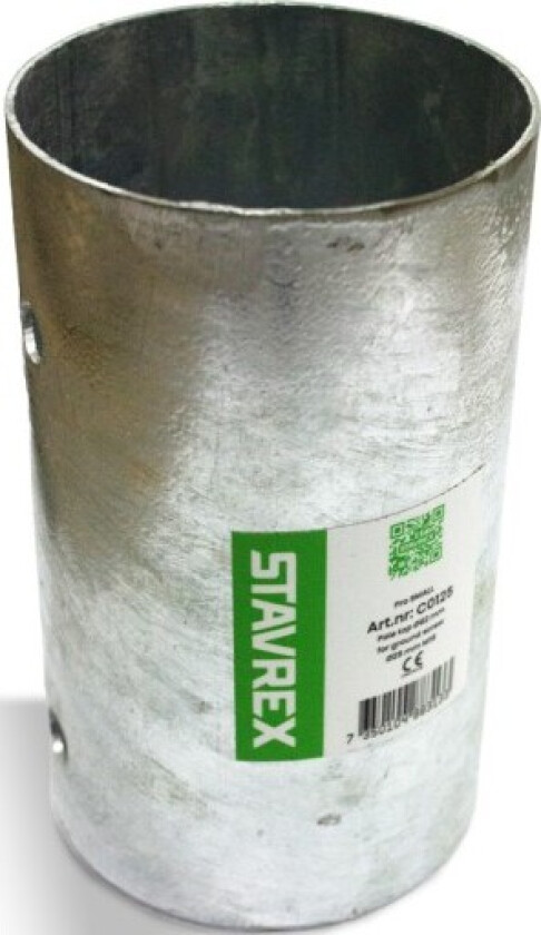 10 stk Stavrex Liten M16 x 82 mm rund stolpefot, for jordskrue