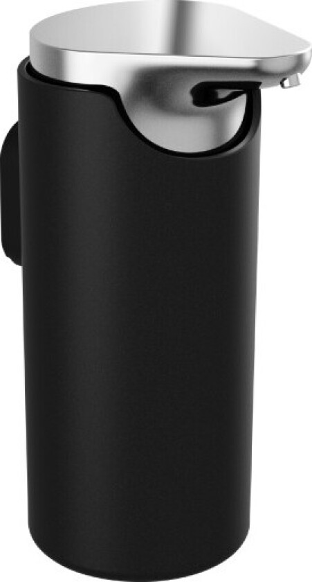 Style såpedispenser, sort/krom