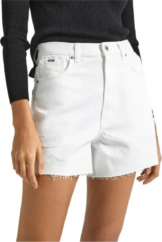 Dame, Shorts, Hvit, W24