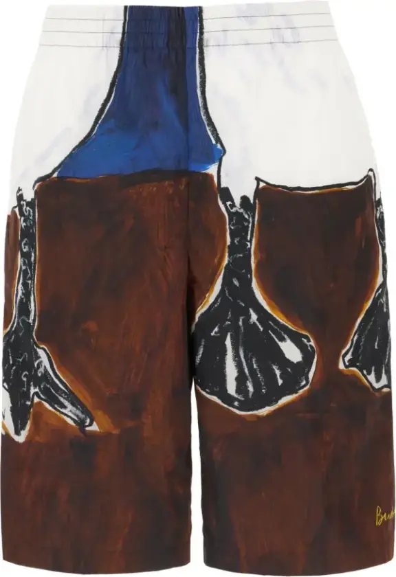 Herre, Shorts, Flerfarget, XL