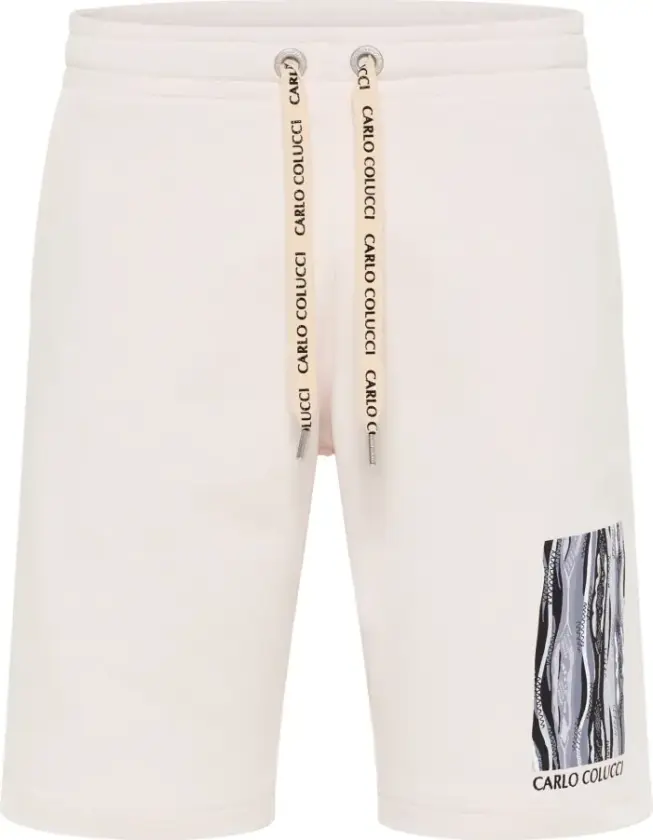 Carlo Colucci, Herre, Shorts, Hvit, L