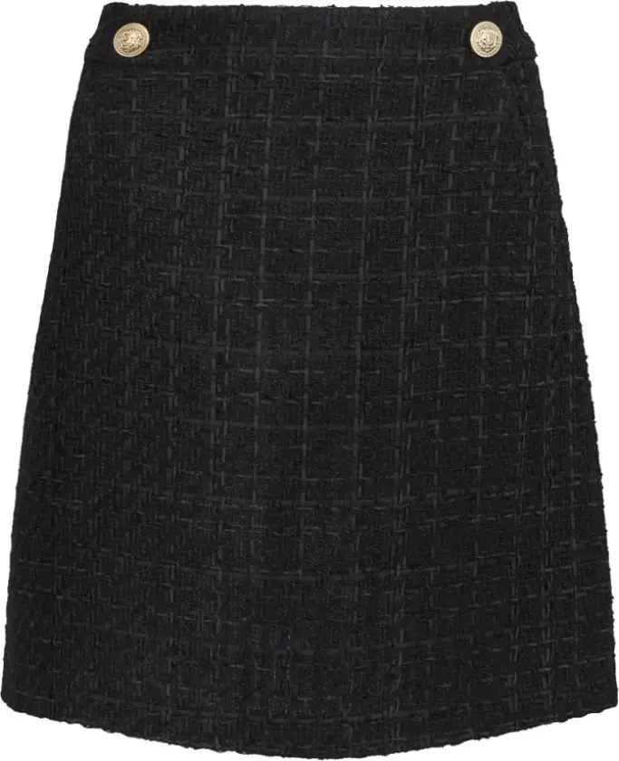 Dame, Skjørt, Svart, M