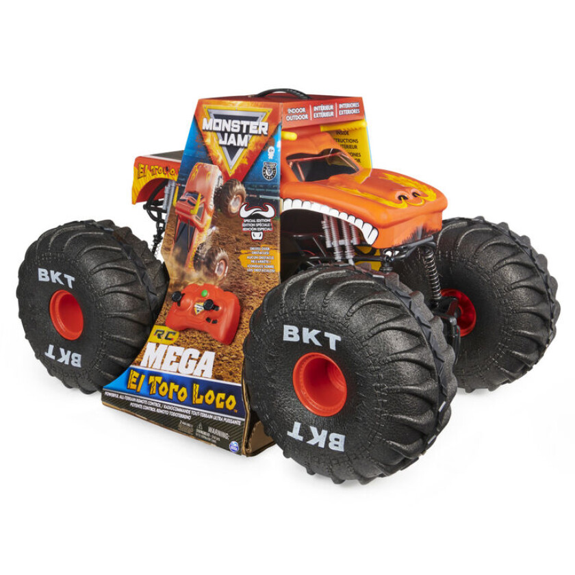 Radiostyrt Bil 1:6 - Mega El Toro Loco