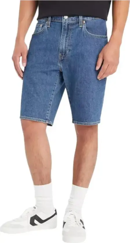 Herre, Shorts, Blå, W32