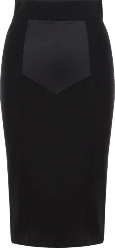 Dame, Skjørt, Svart, M