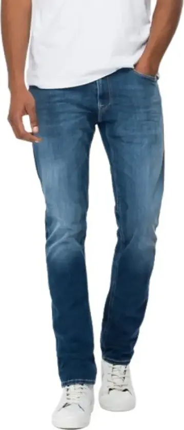 Herre, Jeans, Blå, W36 L32