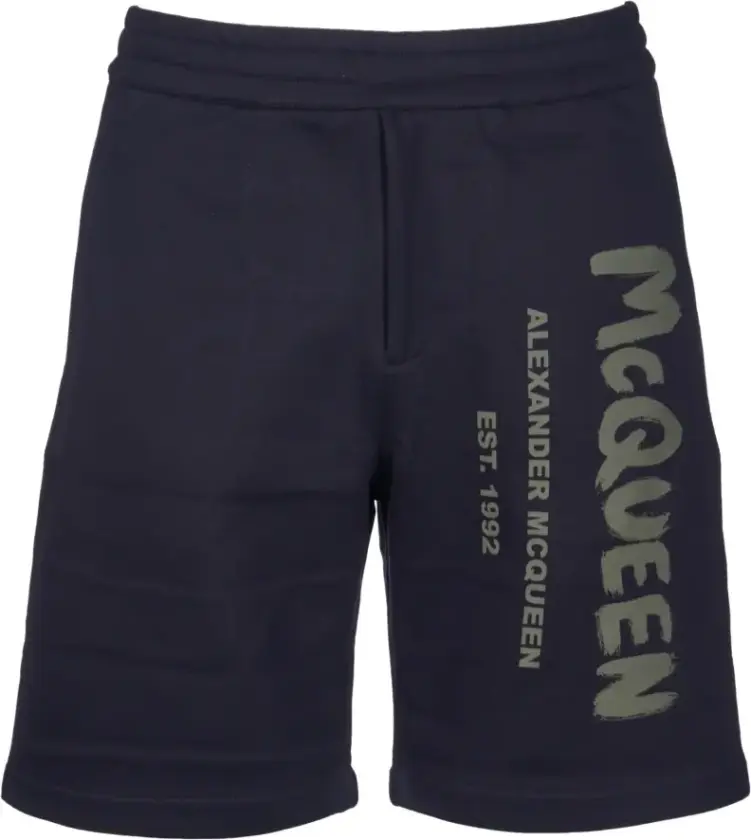 Alexander McQueen, Herre, Shorts, Svart, M