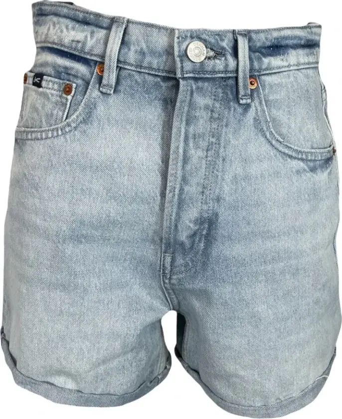 Dame, Shorts, Blå, W25