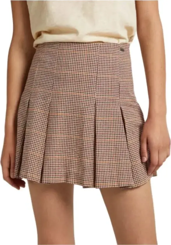 Dame, Skjørt, Flerfarget, S