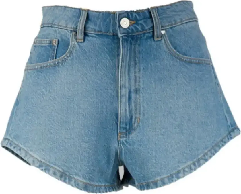 Dame, Shorts, Blå, W27