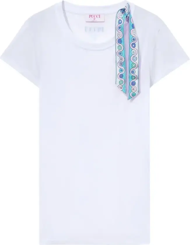 Emilio Pucci, Dame, Topper, Hvit, M