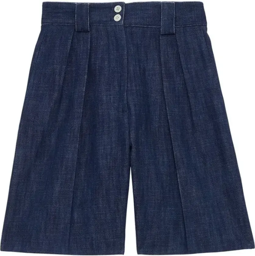 Dame, Shorts, Blå, L