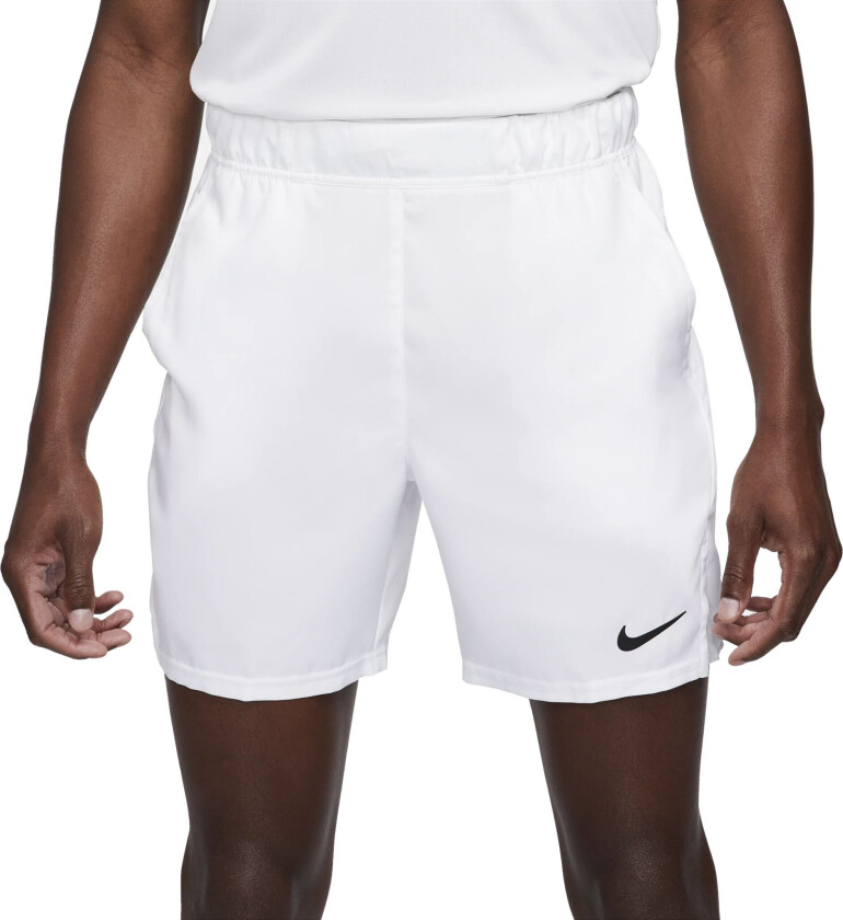 Court Dri-FIT Victory 7In Shorts, tennisshorts, herre WHITE/BLACK