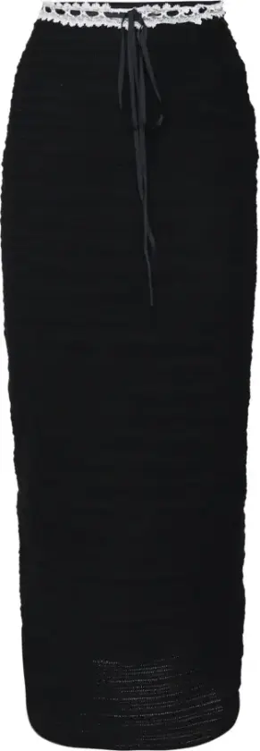 Dame, Skjørt, Svart, S