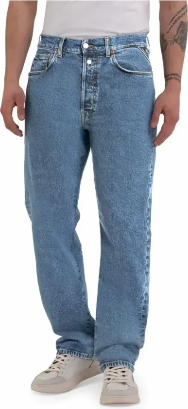Herre, Jeans, Blå, W29 L34