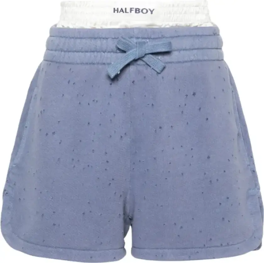 Halfboy, Dame, Shorts, Blå, S