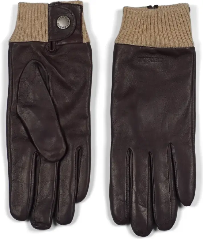 Herre, Accessories, Brun, 8 IN
