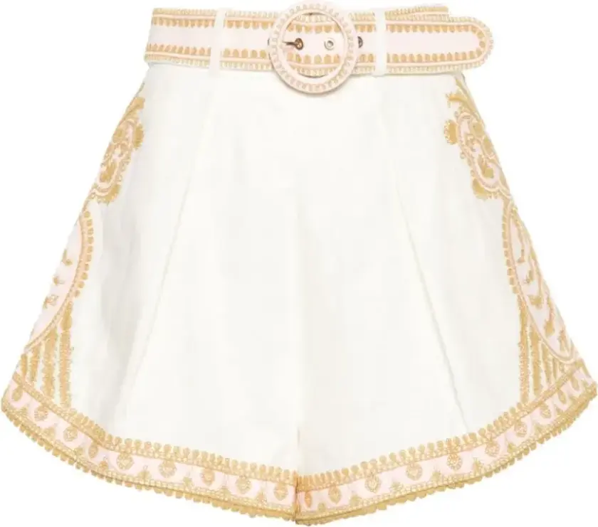 Dame, Shorts, Hvit, M