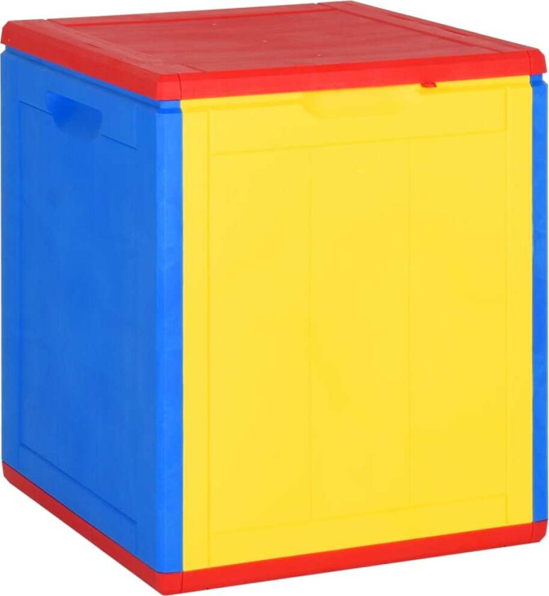 Putekasse for hage PP rotting 90 L fargerik