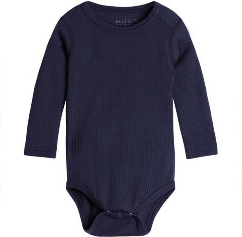 Hust & Claire Berry Ribb Body I Ull/lyocell, Blues