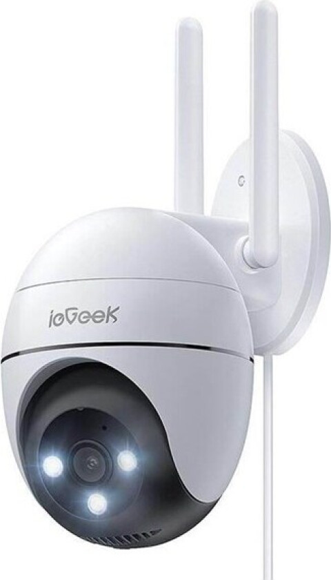 WiFi 3MP wireless rotating outdoor camera ZS-GQ2 white