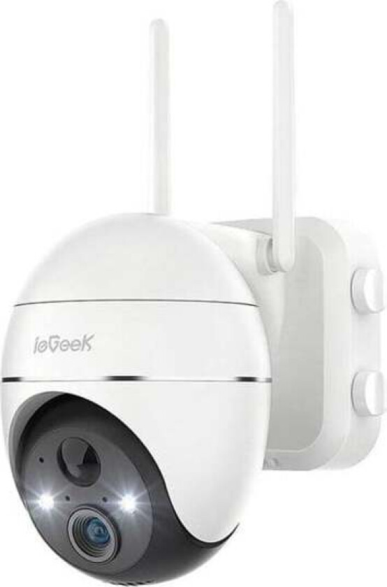 Wireless 3MP WiFi outdoor camera ZS-GX1S white 5200mAh