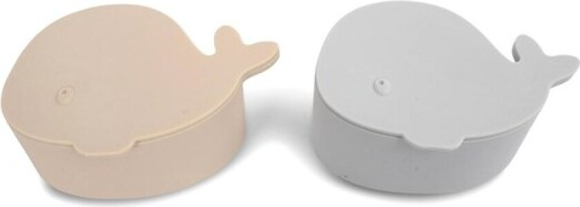 Set of 2 silicone mini snackboxes - Christian the