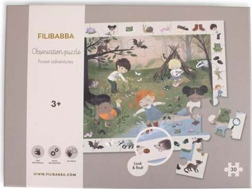 Observation puzzle - Forest adventures