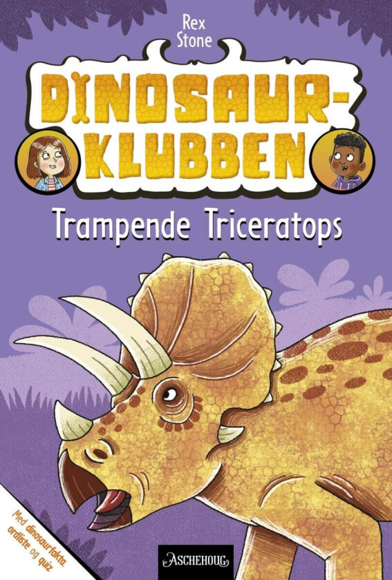 Trampende triceratops av Rex Stone