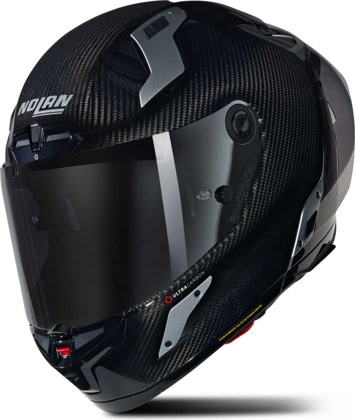 Helhjelm X-804 Rs Karbon Sølv