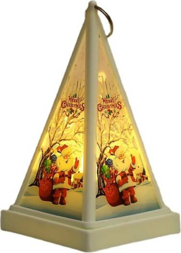 Julepynt for barn, bærbar nattlampe, jule-E