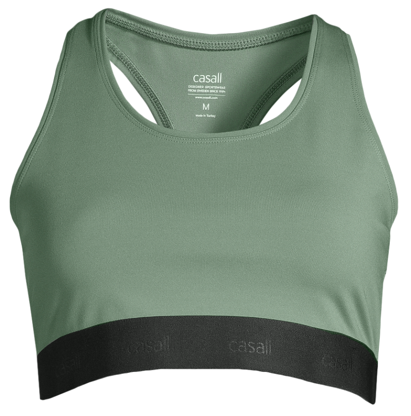 Graphic Sports Bra, sports-BH, dame Dusty Green