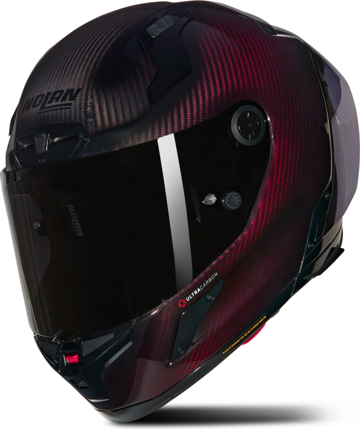 Helhjelm X-804 Rs Blank Rød