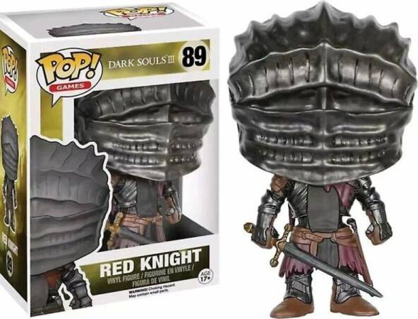 Games Series Dark Souls Red Knight #89 Vinyl Action Figur Samleobjekter for Barn Leker Db 89 with box