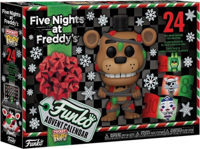 Funko Pop! Adventskalender: Five Nights at Freddy's - 24 Dagers Juletellergave, Adventskalender Overraskelsesjulegave til Barn