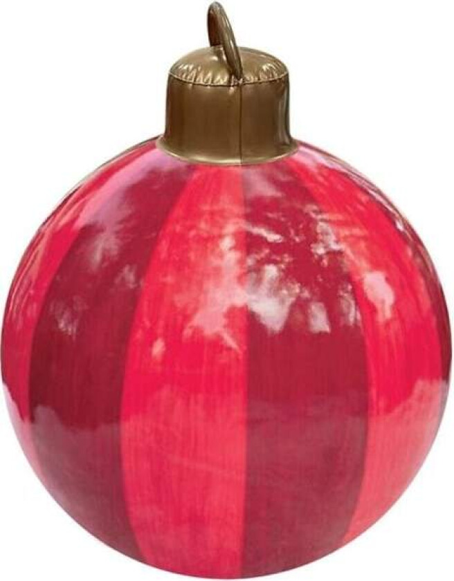 Oppblåsbar julekule PVC Julekule Oppblåsbar ball Personlig dekorasjon 60cm julefestkuler