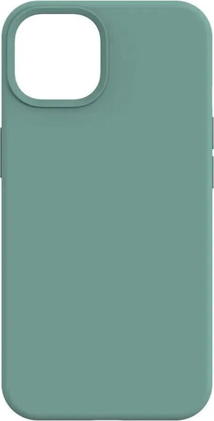 iPhone 13 Magnetisk Silikon Bakdeksel - Antibakteriell - Olive Green