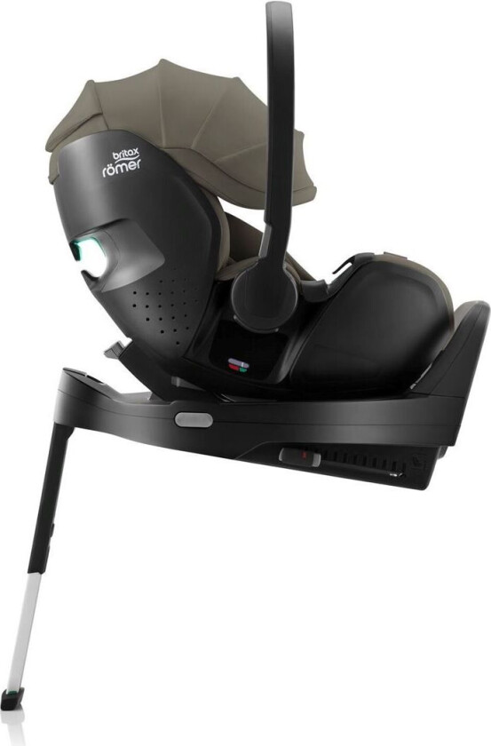 Baby-Safe Pro Roterbar Babystol med base, Urban Olive