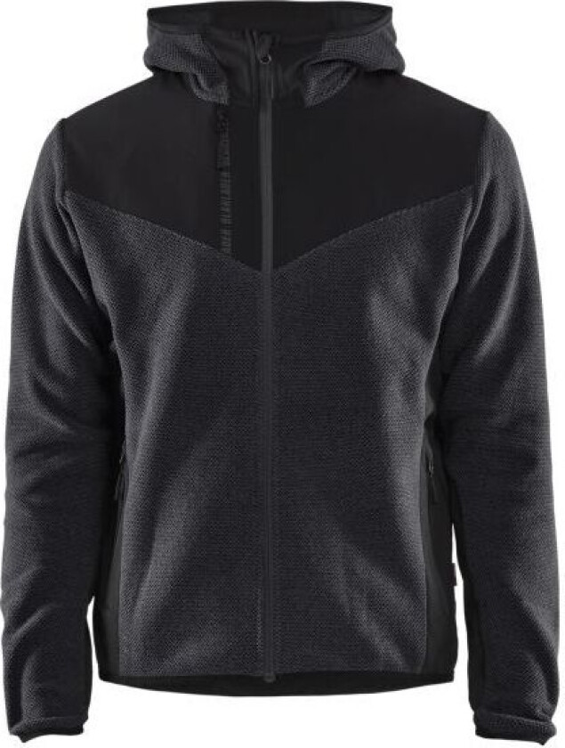 Blåkläder 594025369799L Jakke strikket, med softshell, antrasittgrå/svart Antrasittgrå/Svart