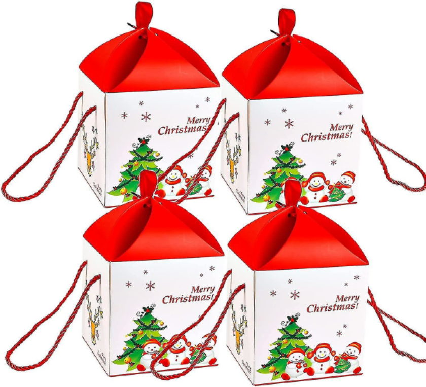 Nyhet Dekorasjoner Gaveinnpakning Godterisett Personlig gavepose 4 stk