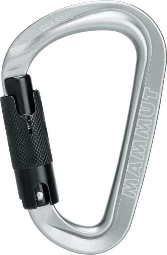 Classic Hms Twistlock Plus Carabiner Twist Lock Plus, Light Grey OneSize