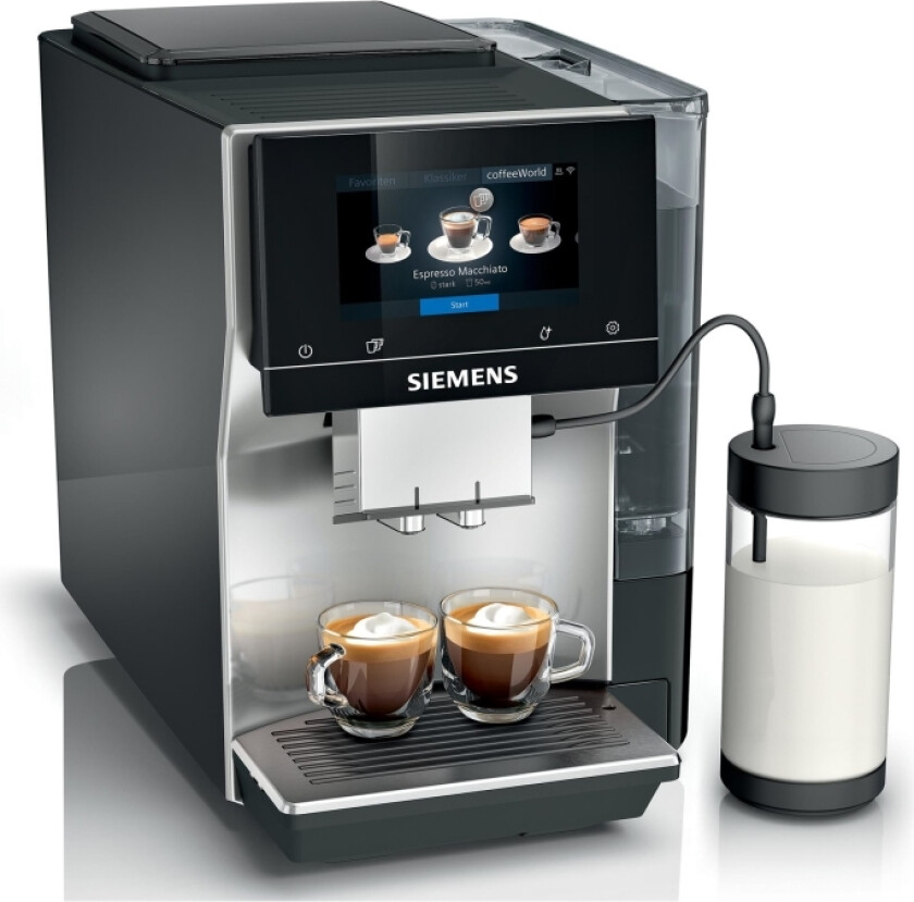 Eq700 Tp715r07 Bean To Cup Coffee Machine - Silver Metallic