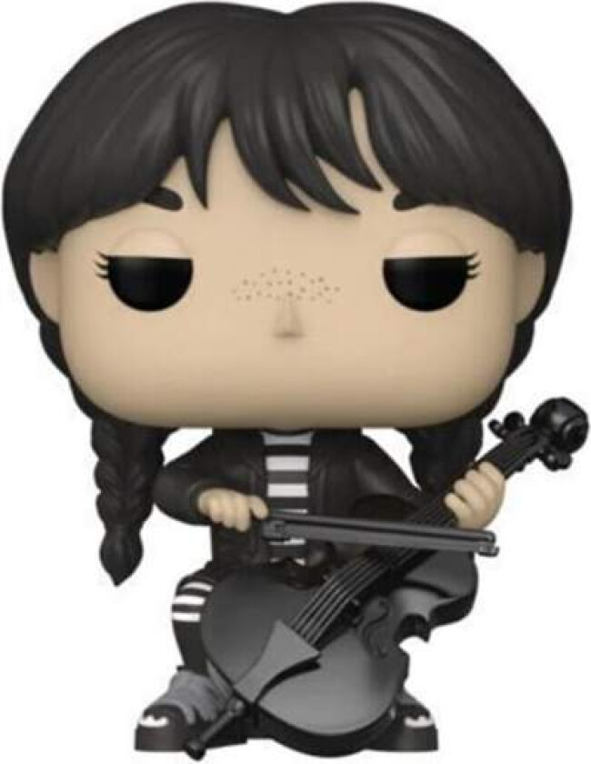 Funko Pop! TV Wednesday Addams #1309 #1310 Vinylfigur til Wednesday med Cello