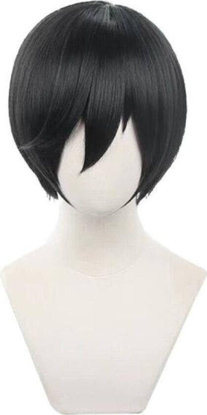 Rin Itoshi Cosplay Parykk BLUE LOCK Itoshi Rin Parykk 30cm Grønn/Blå
