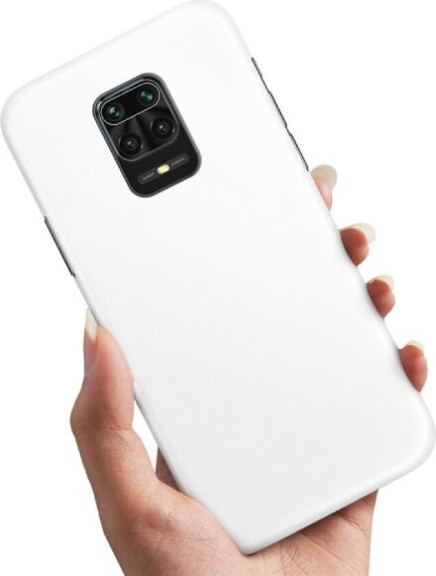 Xiaomi Redmi Note 9 Pro - Deksel/Mobildeksel Hvit White
