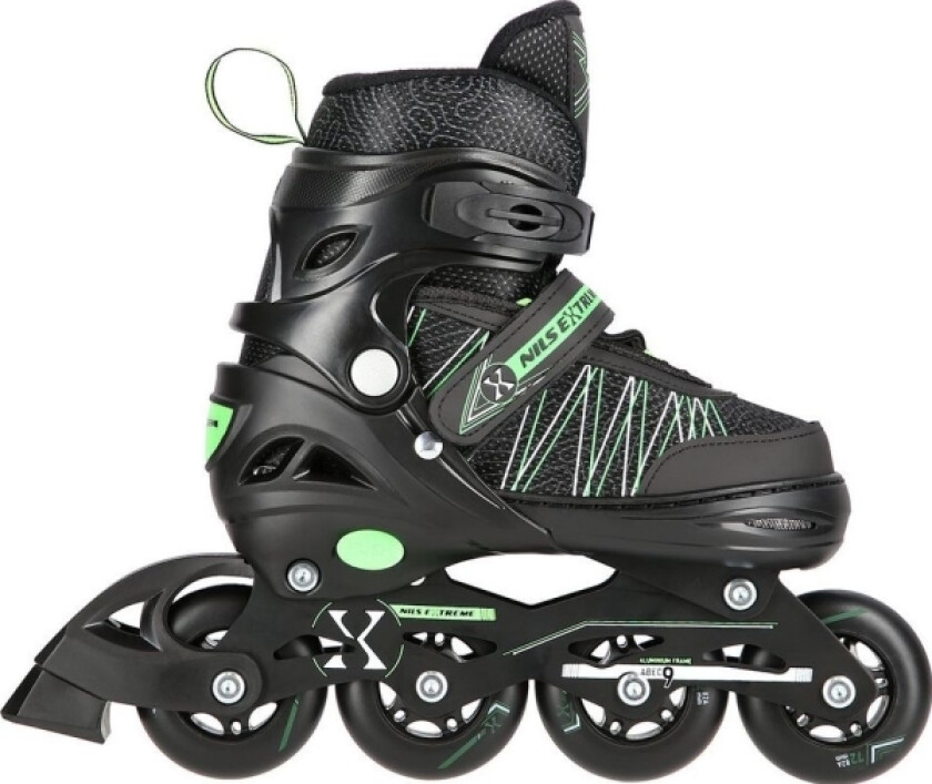 Nils Extreme Nh11912-A Rulleskøyter Med Utskiftbare, Justerbare Sklir, Størrelse 39-42