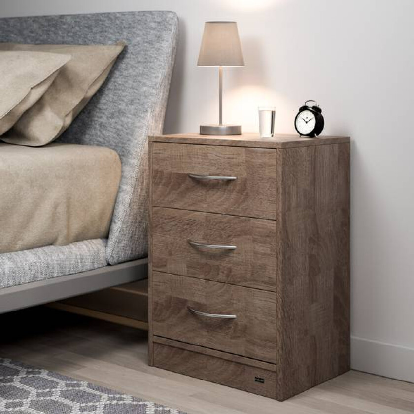 Nattbord 54x39x28cm - Eik