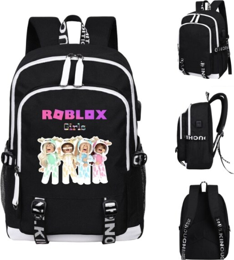 Roblox Ryggsekk Barneskoleveske Dataveske yz